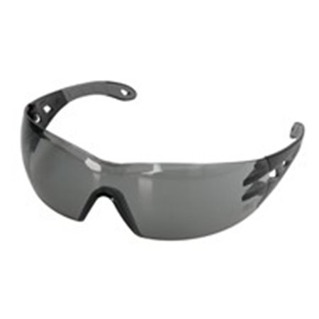 UVEX 9192.281 - Protective glasses with temples uvex pheos, UV 400, lens colour: grey, stadards: EN 166 EN 172, colour: Black/G