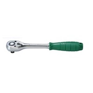 HANS 2160GQ - Ratchet handle, 1/4 inch (6,3 mm), number of teeth: 48, length: 145 mm, type: reversible, with quick release, hand