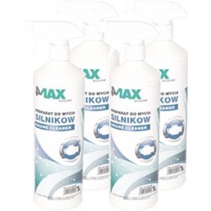 4MAX 1305-01-0019E 4X1L - Washing agent 1L Spray for washing engines, application: engines, machinery, metal elements, tools; bi