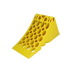 CARGOPARTS CARGO-E020 - Wheel wedges G53, plastic, length: 470mm, height: 225mm, width: 201mm, yellow