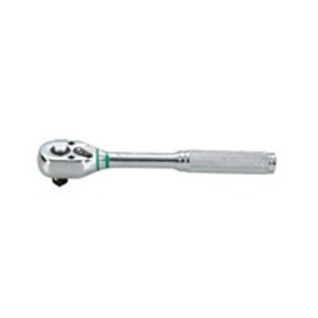 HANS 2101NQ-72 - Ratchet handle, 1/4 inch (6,3 mm), number of teeth: 72, length: 125 mm (short), type: reversible, with quick re