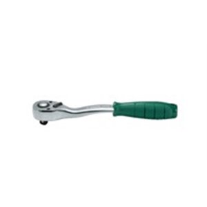 HANS 2162GQ - Ratchet handle, 1/4 inch (6,3 mm), number of teeth: 72, length: 160 mm, type: offset, reversible, handle: plastic