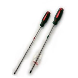 HANS 0420PH2-12 - Screwdriver (star screwdriver) Phillips, size: PH2, extra long, length: 300 mm, total length: 409 mm