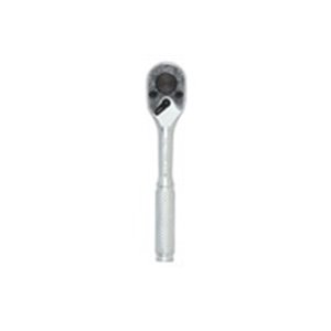 HANS 2100N - Ratchet handle, 1/4 inch (6,3 mm), number of teeth: 36, length: 125 mm (short), type: reversible, without quick rel