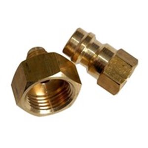 R134a cylinder connector set - adapter for filling the internal tank air conditioning