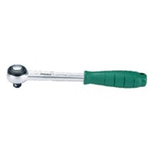 HANS 2131GQ - Ratchet handle, 1/4 inch (6,3 mm), number of teeth: 72, length: 145 mm, type: with quick release, handle: plastic