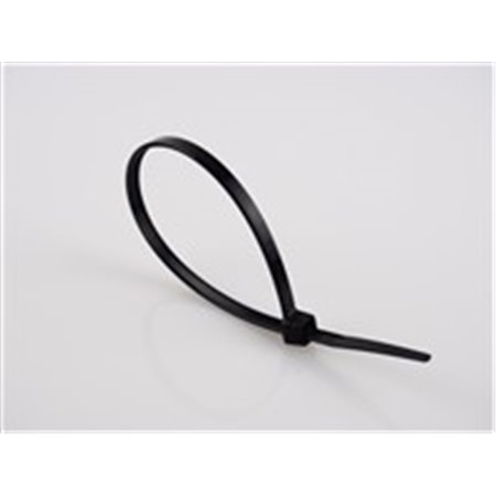 MAMMOOTH MMT TKC 370/3,6 - Buntband, kabel 100st, färg: svart, bredd 3,6 mm, längd 370 mm, max diam 100 mm, material: plast