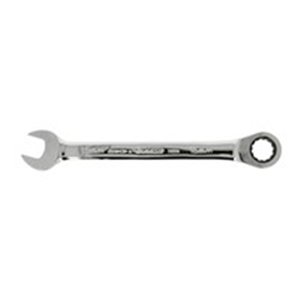 HANS 1165M/15 - Wrench combination / ratchet, 72 number of teeth, metric size: 15 mm, length: 199 mm, Dura-chr v.