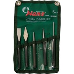 HANS 56110-5 - Set of tools cutters, punches, 5pcs