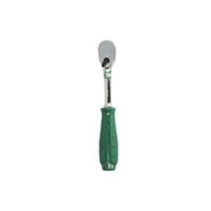 HANS 2100G-90 - Ratchet handle, 1/4 inch (6,3 mm), number of teeth: 90, length: 155 mm, type: reversible, without quick release,