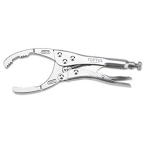 TOPTUL DMAC1A10 - Pliers clamping for oil filters, length: 250mm, for filters 53-118mm