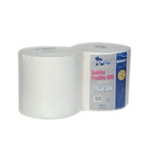 PROFITOOL 0XFL019 - Wiper roll, cellulose PROFITOOL, 2 pcs, colour: white, number of layers: 2, length: 200m, height:25cm
