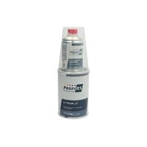 PROFIRS 0RS126-1.25L - Primer filler, white, 1,25L, with hardener, type of application: gun, proportions: 4:1, application (for 