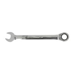 HANS 1165M/17 - Wrench combination / ratchet, 72 number of teeth, metric size: 17 mm, length: 225 mm, Dura-chr v.