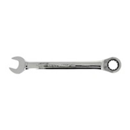 HANS 1165M/17 - Wrench combination / ratchet, 72 number of teeth, metric size: 17 mm, length: 225 mm, Dura-chr v.