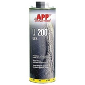 APP 80050102 - Underbody seal protection U200 1l, intended use: car body, colour grey, type of application: gun, use in went