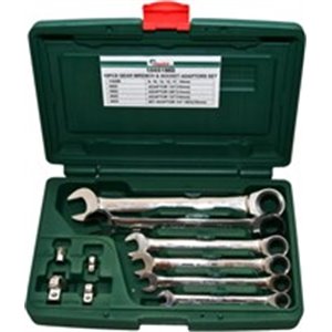HANS 16651MB - Set of combination wrenches, combination ratchet wrench(es), number of tools: 6pcs