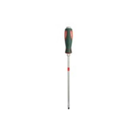 HANS 0516M8-10 - Screwdriver (flat-blade screwdriver) flat, screwdriver size (mm): 8 mm, long with HEX shank, length: 250 mm, t