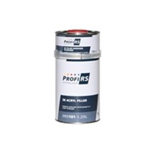 PROFIRS 0RS101-1.25L - Primer filler, grey, 1,25L, with hardener, type of application: gun, proportions: 4:1, application (for t