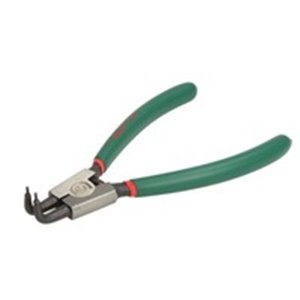 HANS 1857-7 - Pliers for Seger retaining rings, external, bent, length: 170 mm, jaw spacing: 19-60 mm