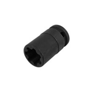 PROFITOOL 0XAT0017 - Socket impact 7-angle 1/2”, metric size: 20mm, for brake caliper bolts, length 47mm fits: AUDI