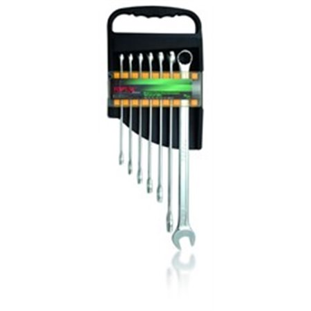 TOPTUL GAAM0706 - Set of combination wrenches 7 pcs, 10 11 12 13 14 17 19
