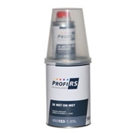 PROFIRS 0RS103-1.05L - Primer wet on wet, grey, 1,05L, with hardener, type of application: gun, proportions: 6:1, application (f