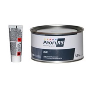 PROFIRS 0RS009-1.8KG - PROFIRS Putty filler with aluminium with hardener, 1,8kg, intended use: aluminium, galvanized metal, stee