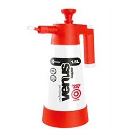 KWAZAR WTV.1196 - Pressure dispenser 1,5L Venus Super HD acid, manual with pump from plastic, intended use: for acid chemicals