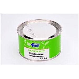 PROFIRS 1101-01-0002E - 4MAX Putty finishing with hardener, 1,8kg, intended use: galvanized metal, steel, colour: yellow