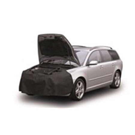 Universal Front service cover protects the repaired car against scratches and dirt. The cover is oil-resistant, reusable, very e