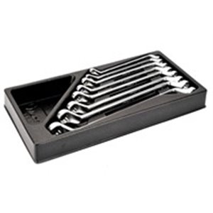 HANS TT-6 - Insert tray with tools for trolley, offset ring wrench(es), 8pcs, insert tray size: 190x380mm,