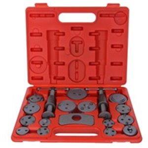 PROFITOOL 0XAT2021 - Tool set for driving pistons hamulcowych.18 elements. The set screws on the right and the left-hand thread 