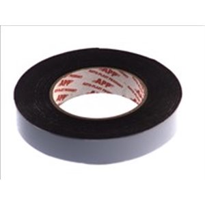 APP 80040804 - Double-sided adhesive tape, material: foam, colour: white, dimensions: 25mm/10m, quantity per packaging: 1pcs