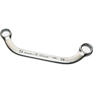 HANS 1108M16X18 - Wrench box-end, bent, double-ended, profile: \\\