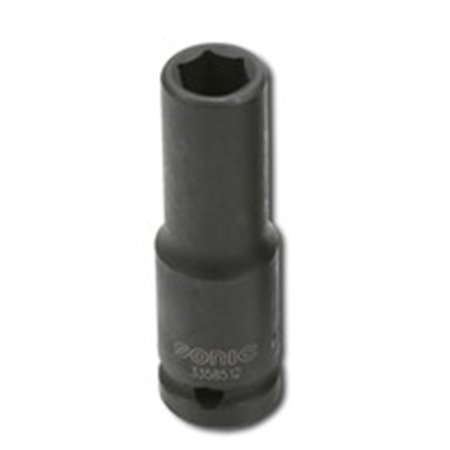 SONIC 3358519 - Socket impact Hexagonal 1/2”, metric size: 19mm, long, length 78mm
