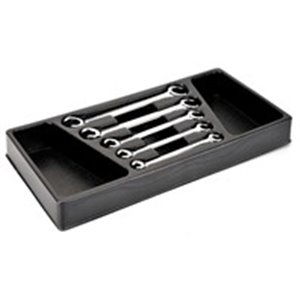 HANS TT-8 - Insert tray with tools for trolley, flare nut wrench(es), 5pcs, insert tray size: 190x380mm,