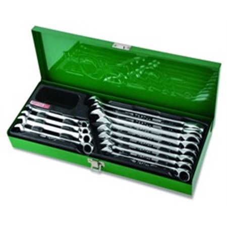 TOPTUL GAAD1205 - Set of combination wrenches 12 pcs, 8 9 10 11 12 13 14 15 16 17 18 19