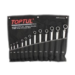TOPTUL GPAI1202 - Set of ring wrenches 12 - Top1autovaruosad