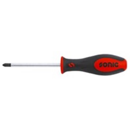 SONIC 1312 - Screwdriver (star screwdriver) Phillips, size: PH2, length: 100 mm, total length: 215 mm