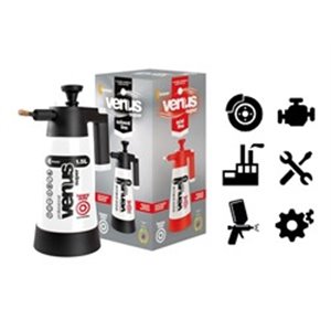 KWAZAR WTV.1197 - Pressure dispenser; Sprayer 1,5L Venus Super HD solvent, manual with pump from plastic, intended use: for solv