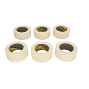 3M 3M06313P - Masking tape protecting, material: paper, colour: yellow, dimensions: 48mm/50m, quantity per packaging: 6pcs, temp