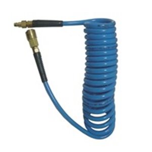 AIRPRESS 4304210 - Spiral pneumatic hose AIRPRESS, polyurethane, maximum pressure: 12bar, inner diameter: 8mm, length: 10m, with