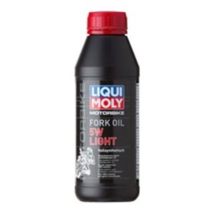 LIQUI MOLY LIM1523 5W 0.5L FORK - Shock absorber oil LIQUI MOLY Fork Oil SAE 5W 0,5l synthetic