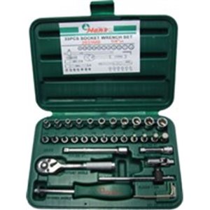 HANS 2633MB - Set of socket wrenches, 6PT socket(s) / handle(s) / HEX insert bit(s) / HEX key wrench(es) / Philips PH insert bit
