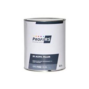 PROFIRS 0RS102-3.6L - Primer filler, grey, 3,6L, type of application: gun, proportions: 4:1, application (for the surface): car 