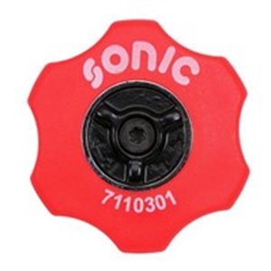 SONIC 7110301 - Ratchet handle, 1/4 inch (6,3 mm), number of teeth: 72 (very short), profile: flat, type: pocket size, reversibl