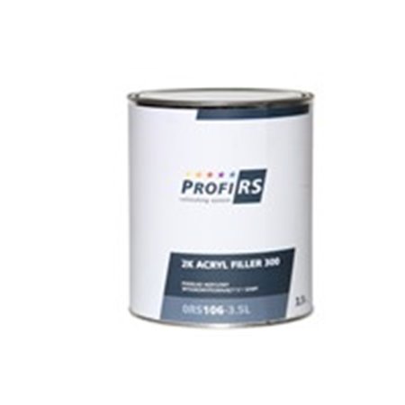 PROFIRS 0RS106-3.6L - Primer high-filling, grey, 3,5L, type of application: gun, proportions: 5:1, application (for the surface)