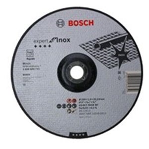 BOSCH 2 608 600 711 - Disc for cutting curved, 25pcs, 230mm x 1,9mm, P46, intended use: stainless steel