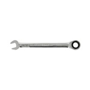 HANS 1165M/11 - Wrench combination / ratchet, 72 number of teeth, metric size: 11 mm, length: 165 mm, Dura-chr v.